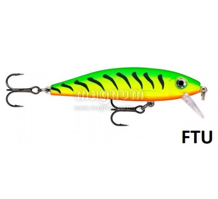 Leurre Vibrant Rapala Rattlin Rap RNR05/HESD - 3/8 Oz, 2 Pouces, Pour Achigan