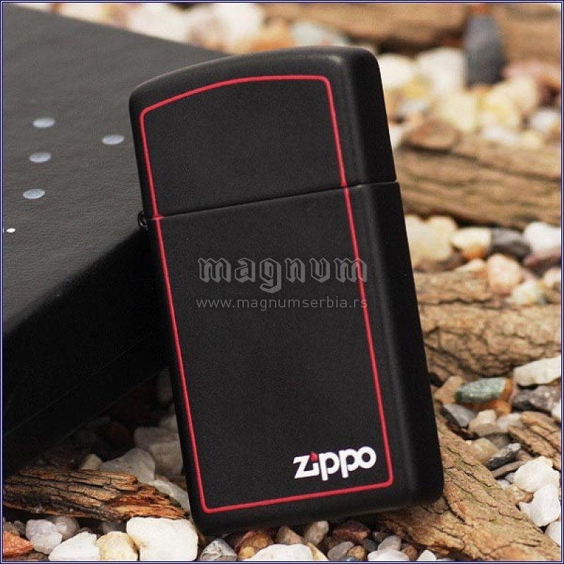 Zippo, upaljač, 1618ZB ,Slim, Black Zippo