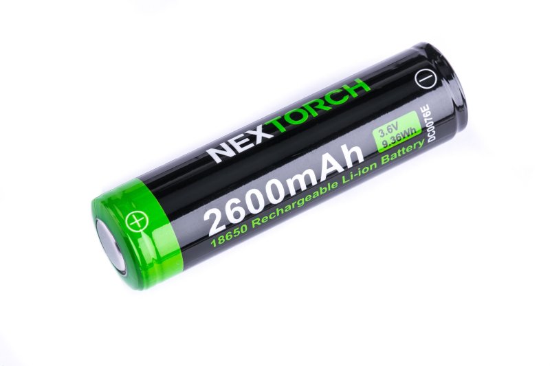 Baterija NexTorch 18650 IR 3.6V 2600 mAh Li-ion punjiva za Pard i termalne uređaje