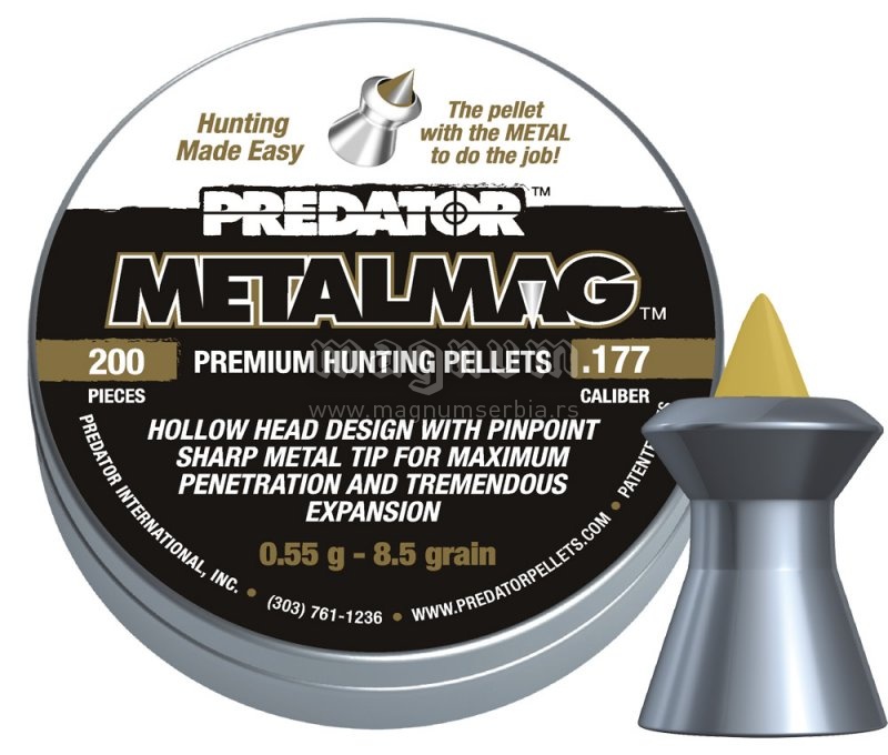 Dijabola JSB Predator Metalmag 4.5 1/200 0.55g