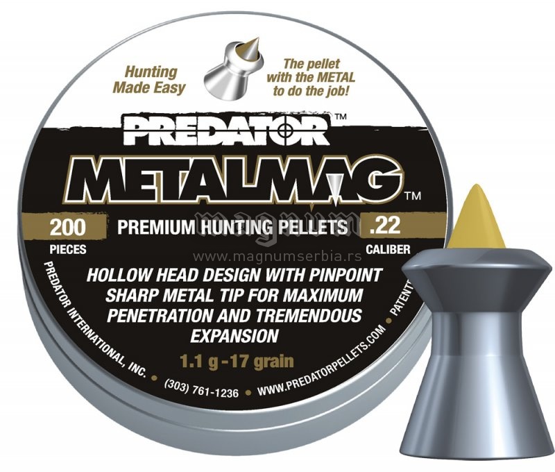 Dijabola JSB Predator Metalmag 5.5 1/200 1.10g