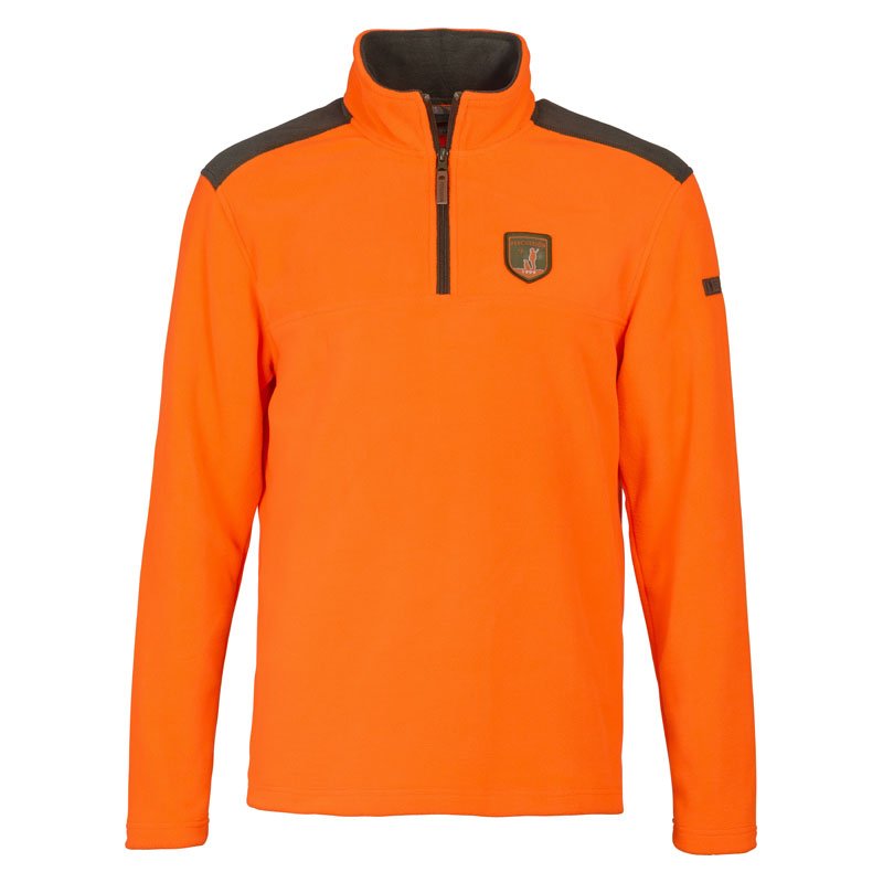 Duks Percussion 15153N Fleece Polo orange kaki polusnir