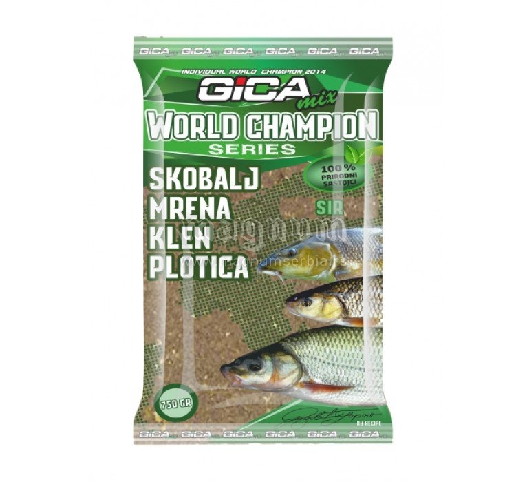 Gica World Champion 750g Sir Crveni Skobalj Mrena