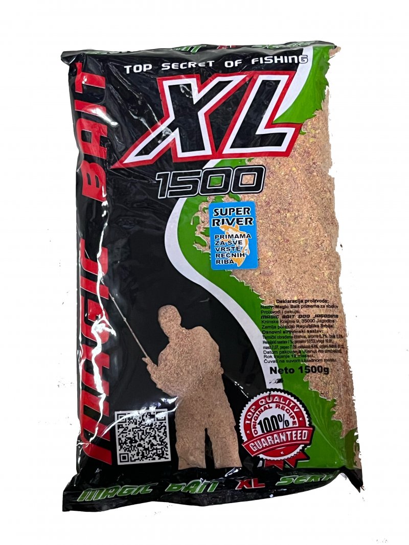 Hrana Magic Bait 1.5kg XL Super river