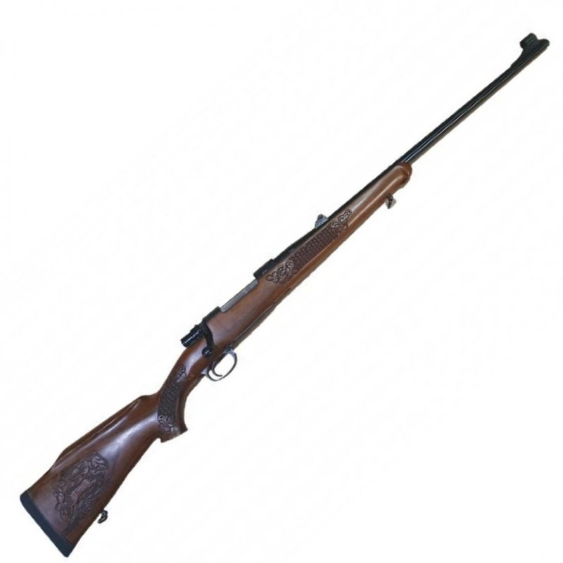 Karabin Zastava M70 243 Win. Graviran i rezbaren