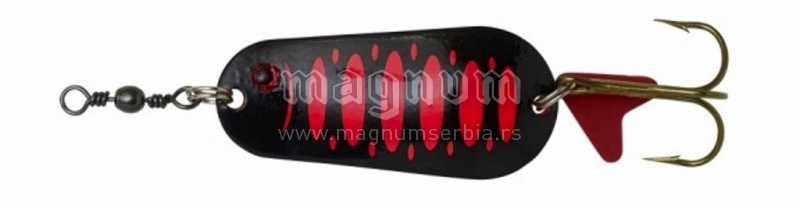 Kasika DAM 69608 Effzett Standard spoon fluo red 6.5cm 30g