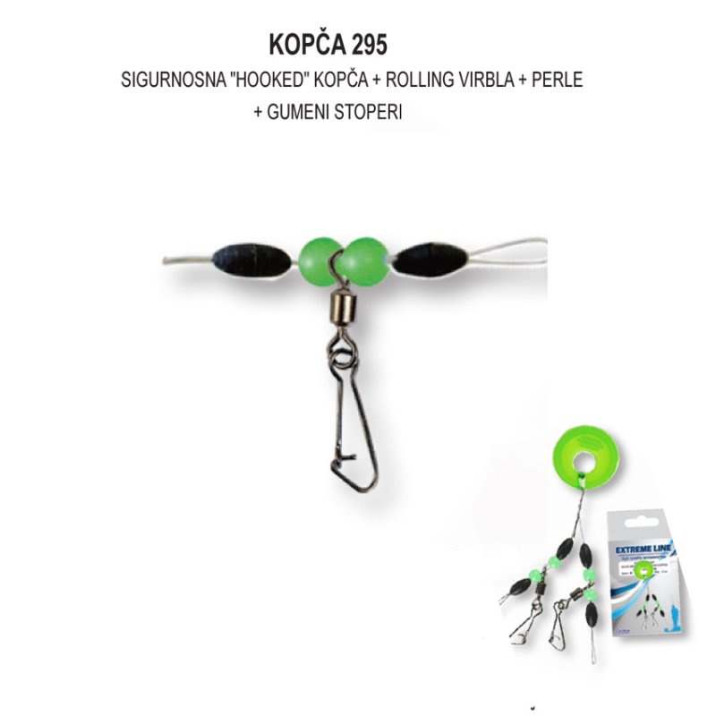 Kopca 295 S virbla perla stoper za Feeder Lineaeffe