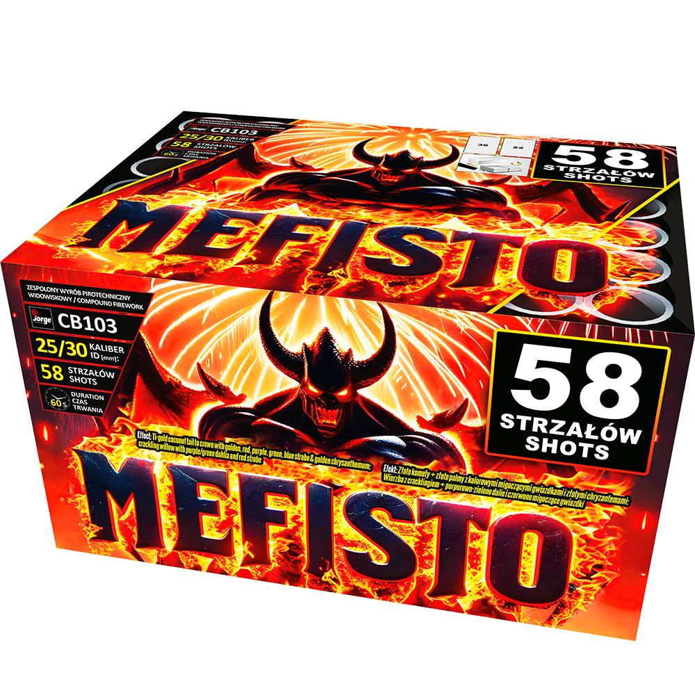 Mefisto CB103 Jorge 58S 25-30mm