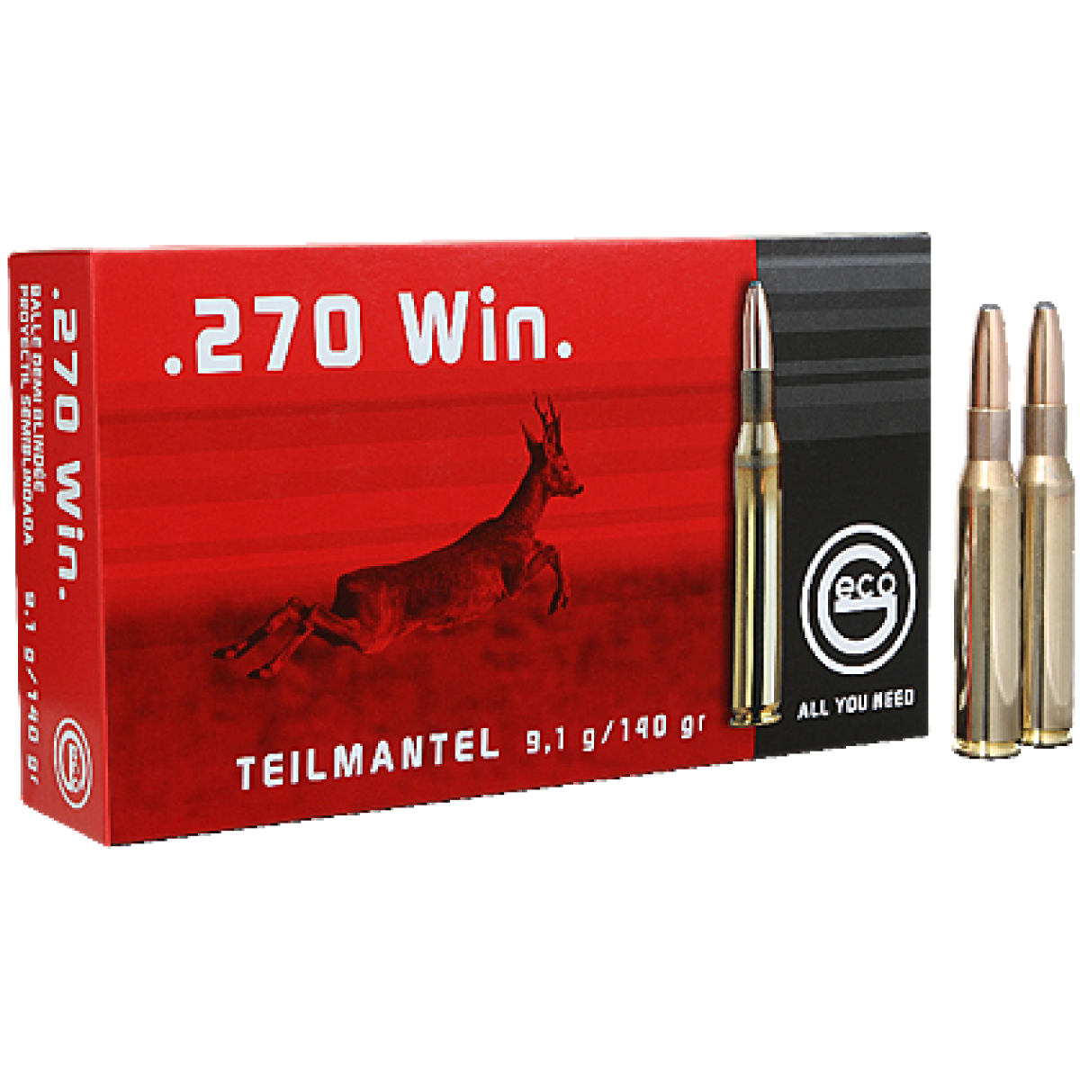 Metak Geco 270 Win Teilmantel 9.1g