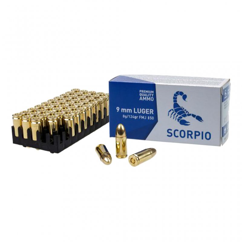 Metak STV Scorpio 9mm Luger 8g