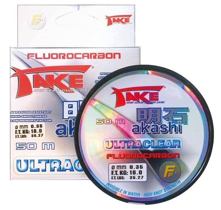 Najlon Akashi Fluorocarbon 50m 016 4.5kg