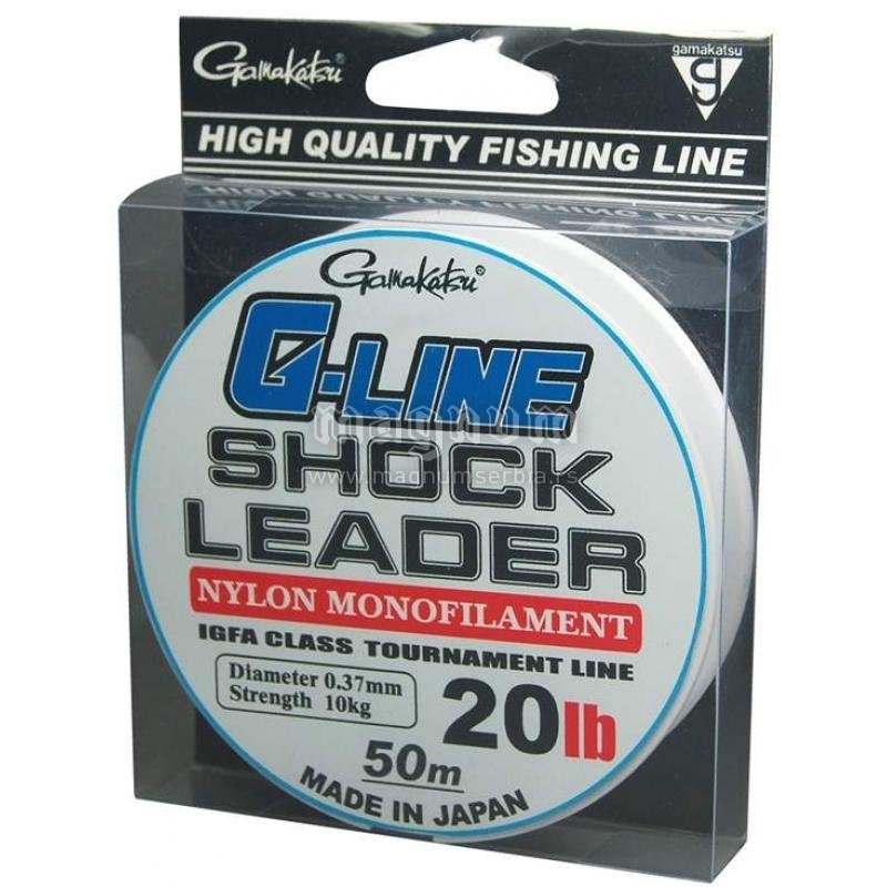 Najlon G-Line Shock Leader 50m 0.57mm 5133-040 Gamakatsu