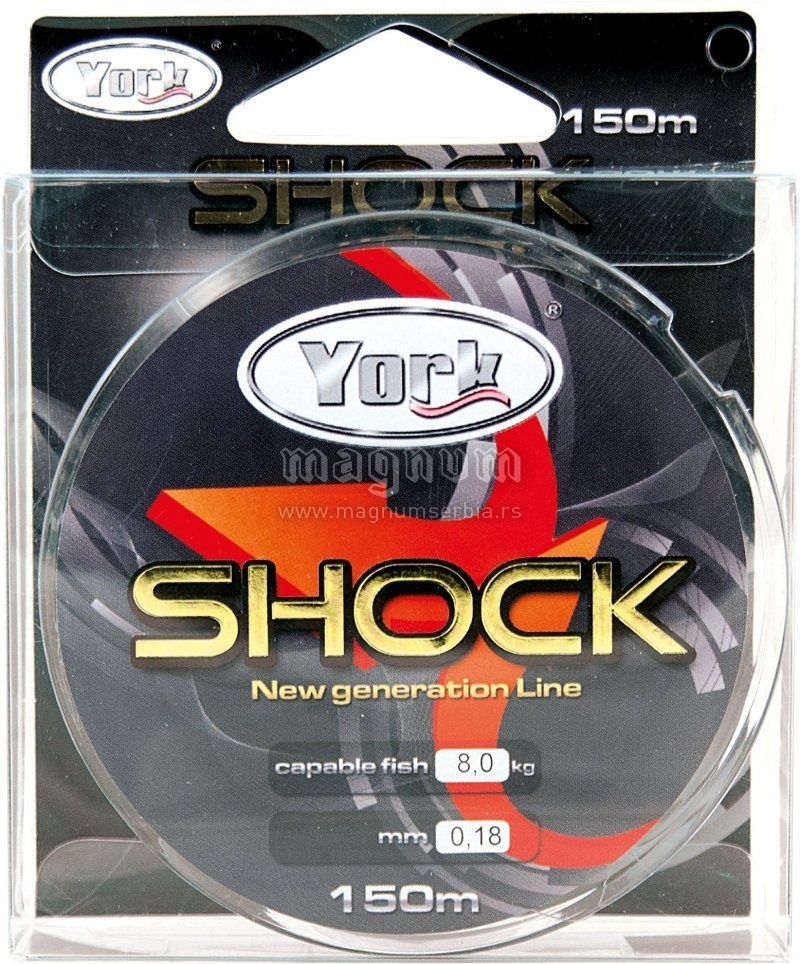 Najlon Mega Shock 150m 035/23.0kg York
