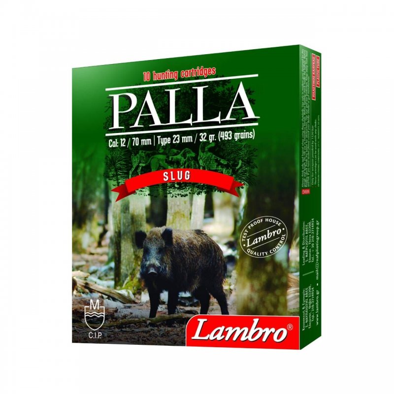 Pat.Lambro 12/70 Palla Breneke Slug 32g