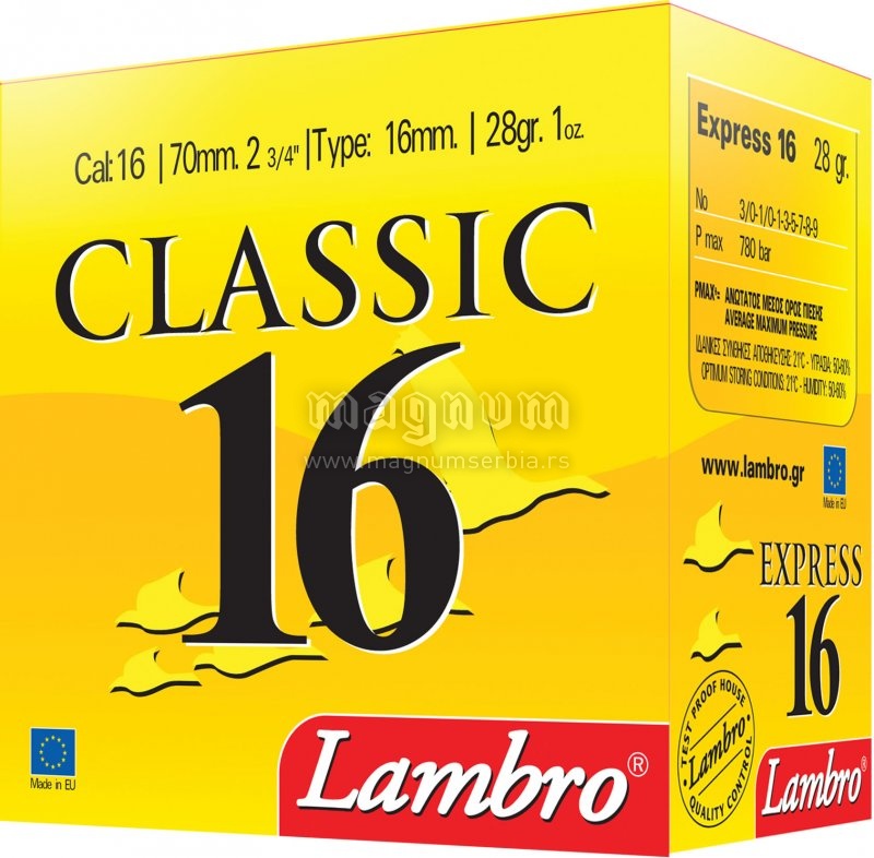 Pat.Lambro 16/70 Classic PB 11 za prepelicu