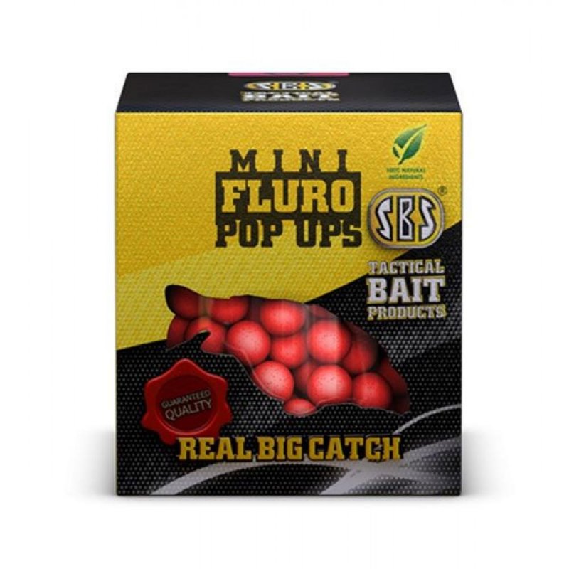 SBS Mini Fluro Pop UP 8mm jagoda