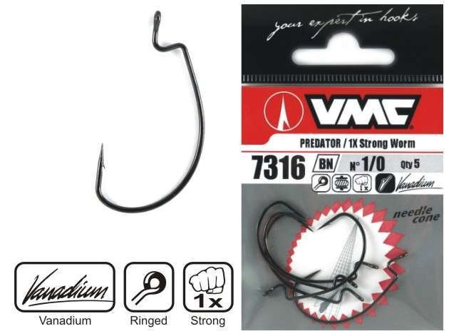 Udica VMC 7316 BN 1/0 Worm 10kom