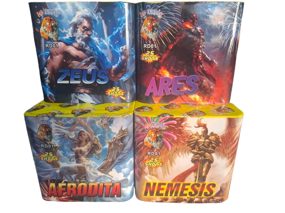 Vatromet MP Tropic RD01 25S 20mm Zeus Nemesis Ares Afrodita