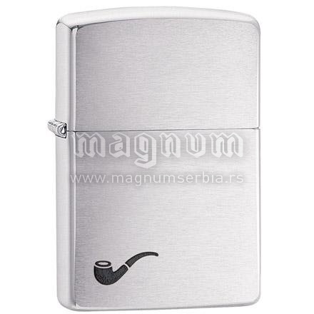 Zippo upaljac 200PL Pipe Brushed Chrome