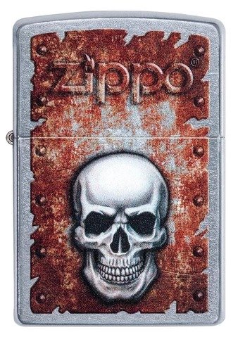 Zippo upaljac 29870 Rusted Skull Design