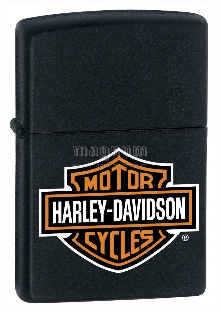 Zippo upaljac 218HD H252 H-D Logo B.Mat