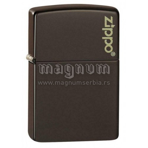 Zippo upaljac 49180ZL Brown matte logo
